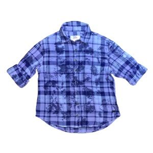 NWT Justice Girl’s Plaid Button Down Shirt Sizes 7 To 14